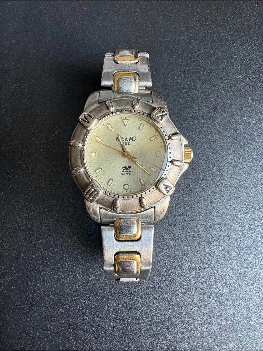 Relic Mens Two-Tone Stainless Steel‎ Water-Resistant Watch